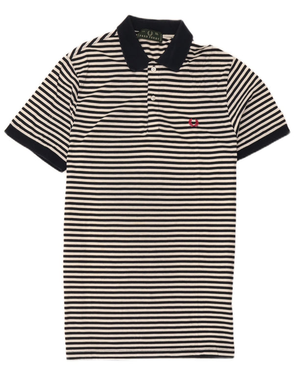 Fred Perry Ανδρικό μπλουζάκι ράγκμπι πόλο XL Navy μπλε βαμβακερό ριγέ