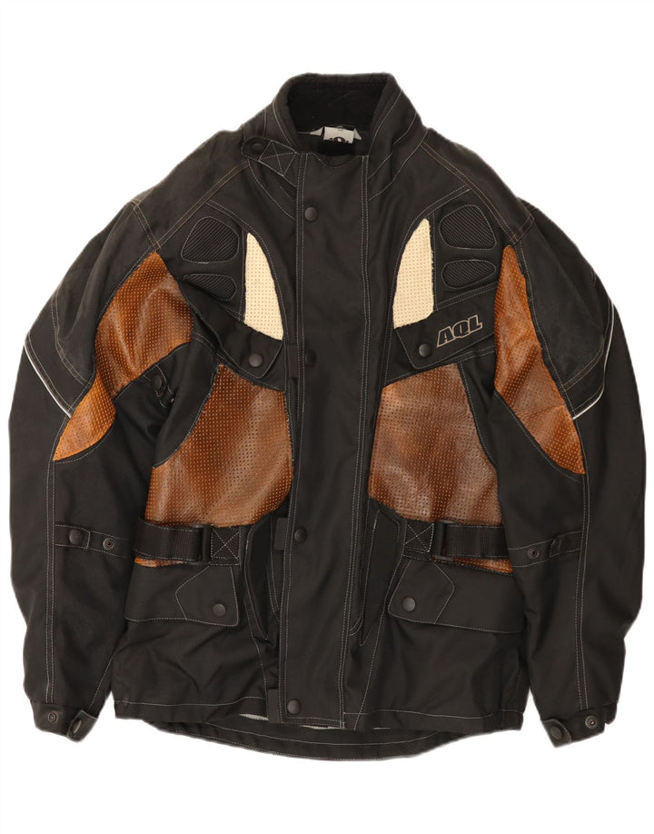 Vintage Ανδρικό Σακάκι Racer UK 38 Medium Black Colourblock