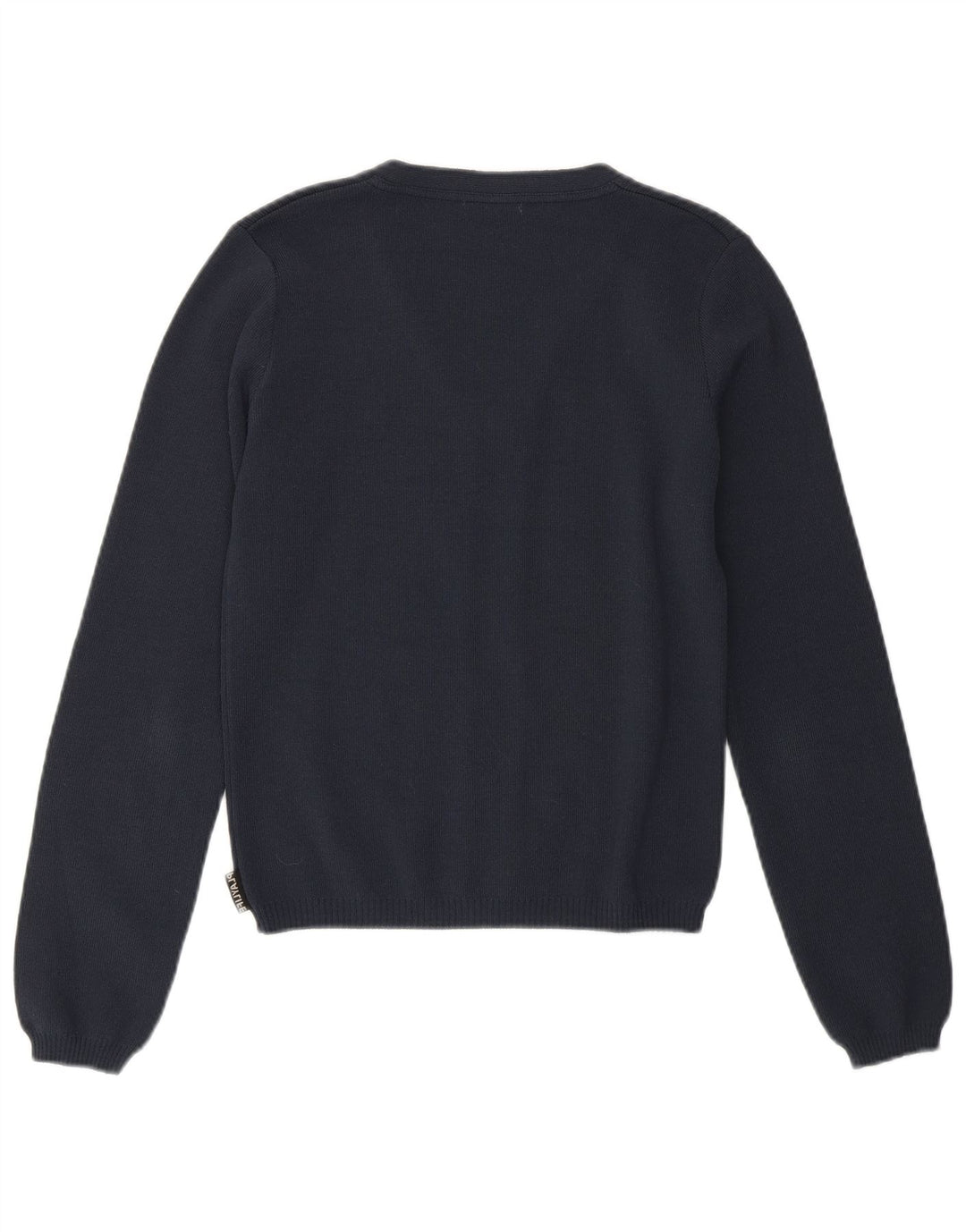 Playlife Γυναικεία ζακέτα Crop UK 12 Medium Navy Blue Polyamide