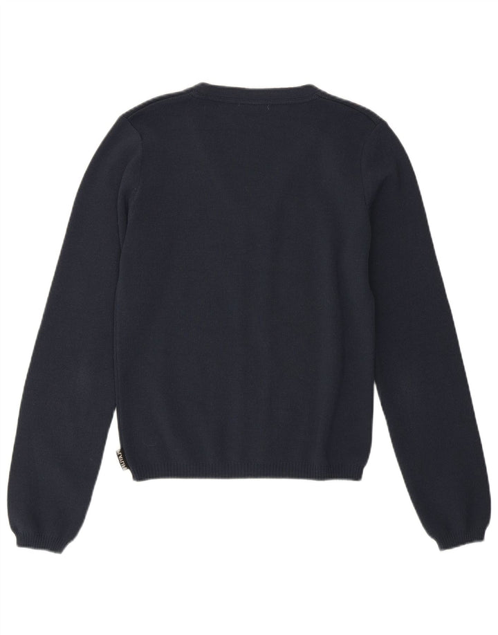 Playlife Γυναικεία ζακέτα Crop UK 12 Medium Navy Blue Polyamide