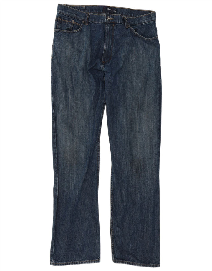 Ανδρικό τζιν Marks & Spencer Blue Harbor Straight W36 L33 Blue Cotton