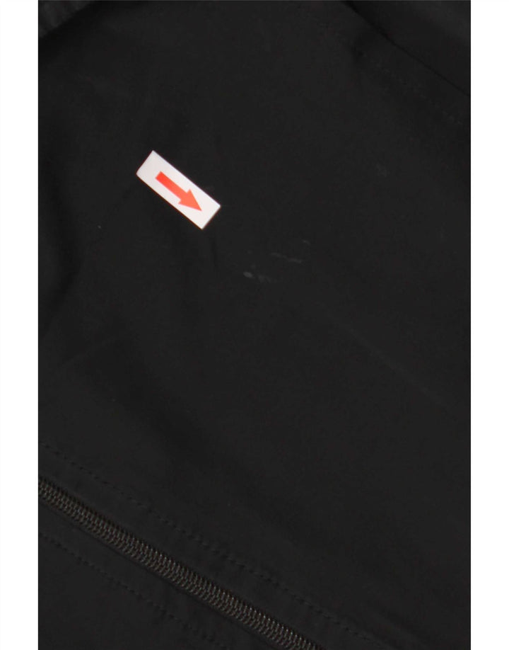 Γυναικείο μακρυμάνικο φόρεμα Hugo Boss Shift UK 10 Small Black Polyester