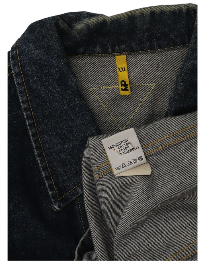 Ανδρικό τζιν μπουφάν Meltin' Pot UK 44 2XL Blue Cotton