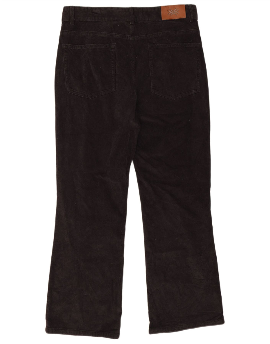 Ανδρικό κοτλέ παντελόνι Benetton Bootcut W32 L28 Μαύρο