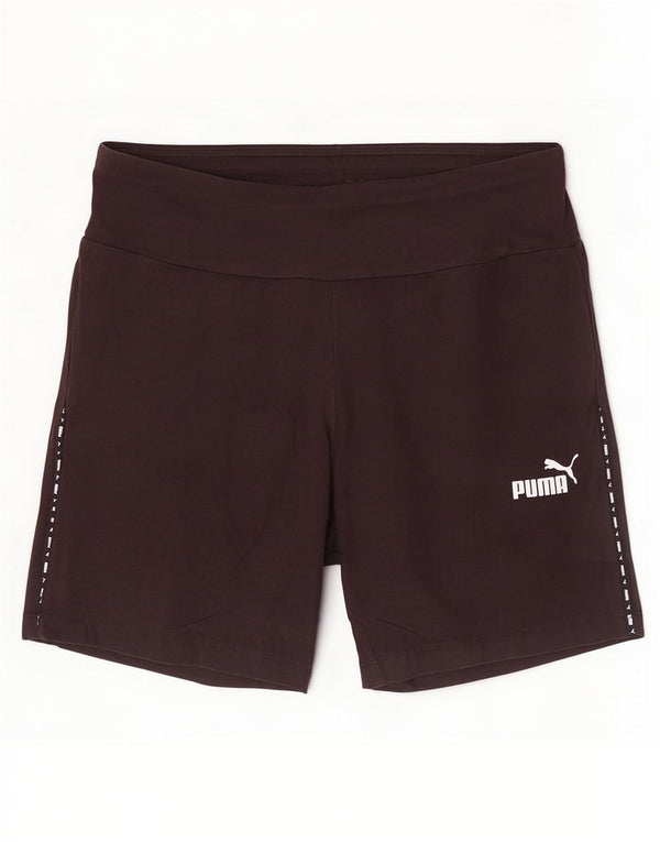 Γυναικείο γραφικό αθλητικό σορτς Puma UK 14 μεγάλο μαύρο