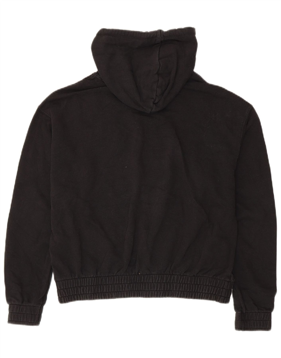PUMA Γυναικείο Hoodie Jumper UK 14 Medium μαύρο βαμβακερό