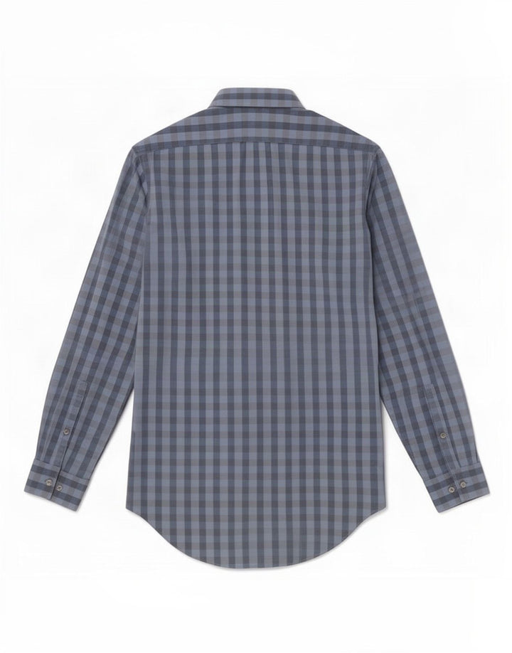 Ανδρικό πουκάμισο Calvin Klein Slim Fit Μέγεθος 15 Medium Blue Gingham