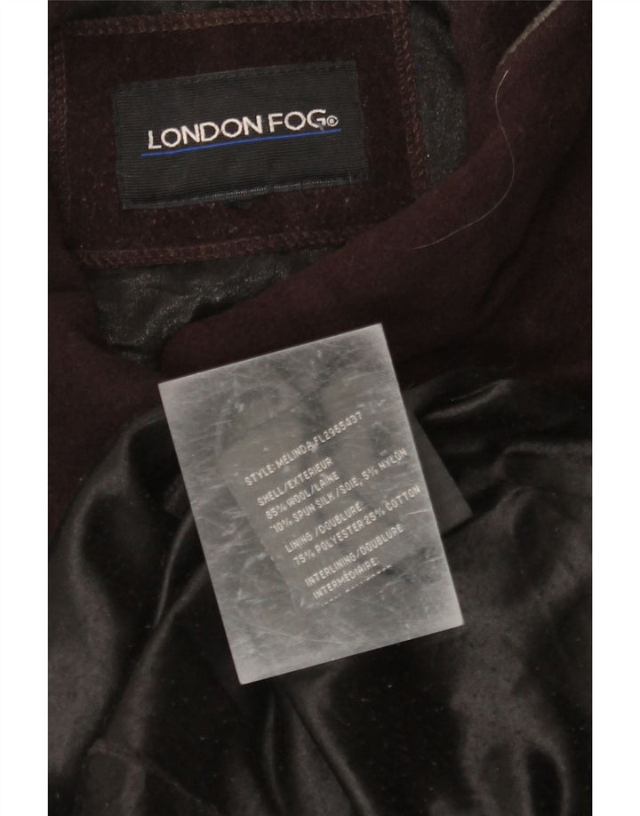 Γυναικείο Παλτό LONDON FOG UK 16 Large Brown Wool