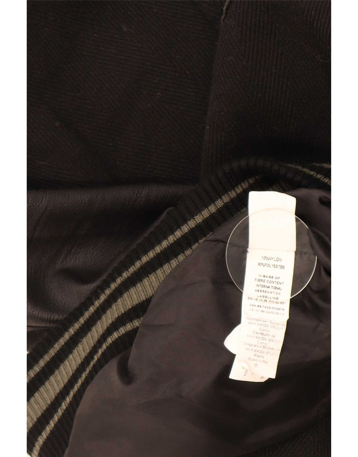 Vintage Ανδρικό Μπουφάν Varsity UK 42 XL Μαύρο νάιλον