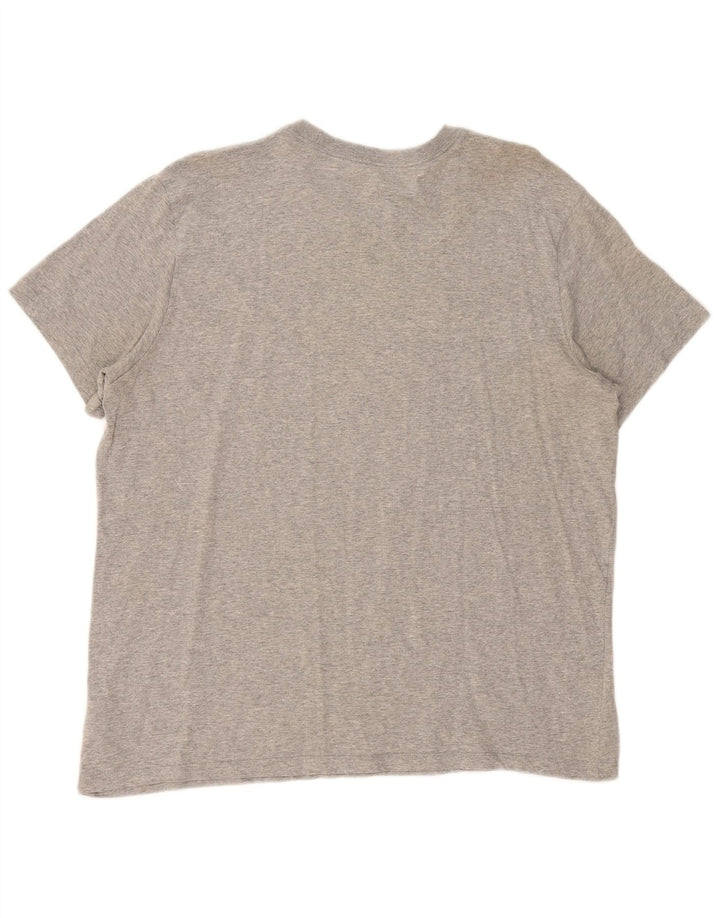 Ανδρικό T-Shirt Nike τοπ XL, βαμβακερό γκρι