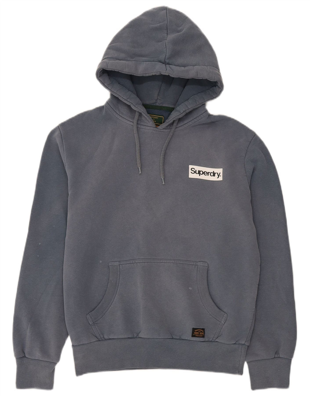 Superdry Ανδρικό μπλουζάκι με κουκούλα, βαμβακερό μικρό