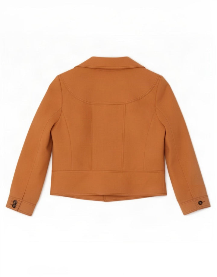 Vintage Γυναικείο Bomber Jacket EU 40 Μεσαίο καφέ Πολυεστέρας