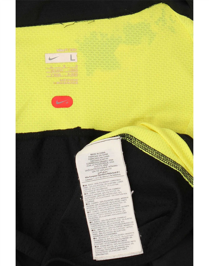 Ανδρική φόρμα Nike Top Jacket UK 42/44 Large Black Colorblock Polyester