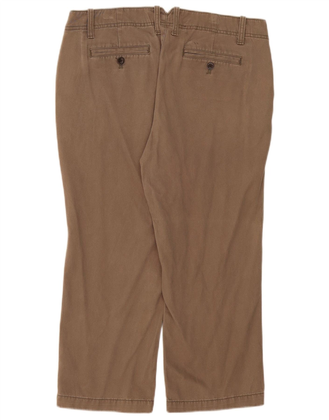 Eddie Bauer Γυναικείο παντελόνι Capri US 8 Medium W34 L23 Beige βαμβακερό
