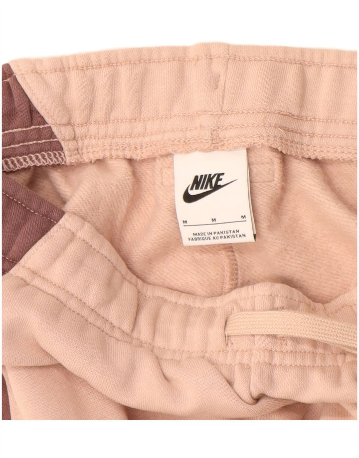 Γυναικεία αθλητική φόρμα NIKE Παντελόνι Joggers UK 12 Medium Pink Colourblock
