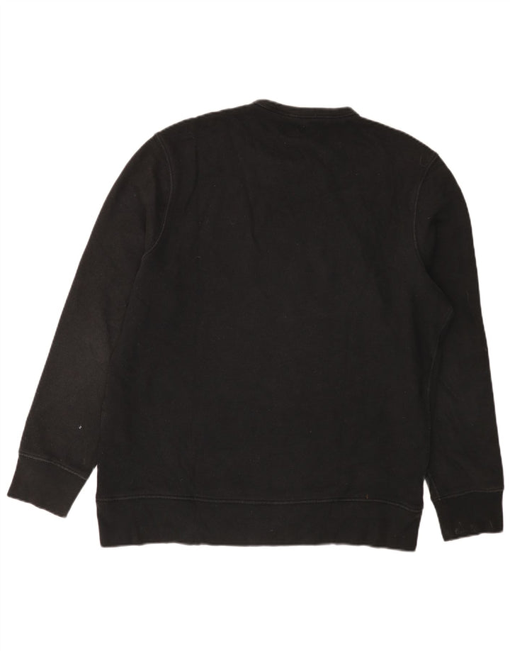 Ανδρικό γραφικό φούτερ Levi's Jumper μεγάλο μαύρο βαμβακερό
