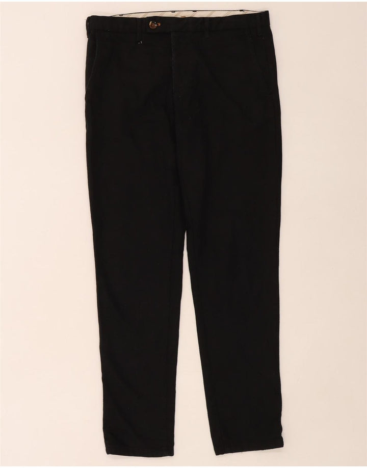 Ανδρικό Slim Suit Παντελόνι Zara EU 40 Medium W31 L30 Μαύρο Πολυεστέρας