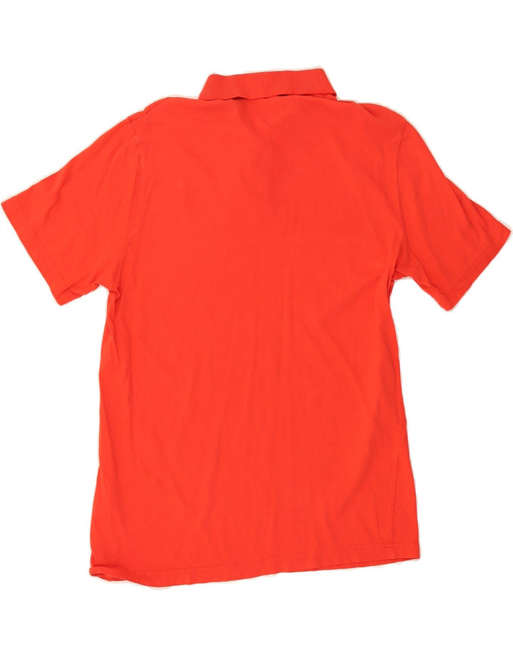 PUMA Mens Polo Shirt Medium Red Cotton Vintage Puma and Second-Hand Puma from Messina Hembry 