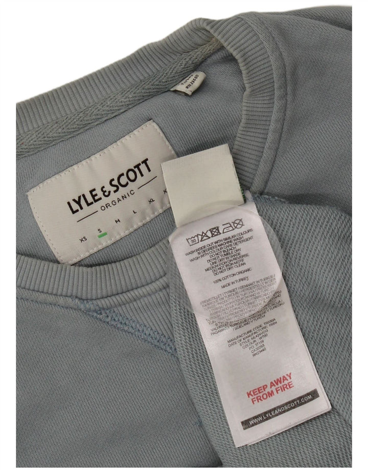 Ανδρικό φούτερ Lyle & Scott Jumper Μικρό Μπλε Βαμβακερό
