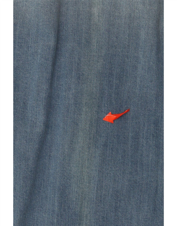 Ανδρικό τζιν πουκάμισο Fat Face Medium Blue