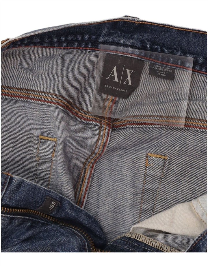 Ανδρικό τζιν ίσιο ARMANI EXCHANGE W32 L29 Μπλε Βαμβακερό