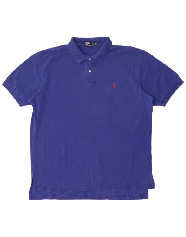 Πόλο Ralph Lauren Ανδρικό πουκάμισο XL Μπλε βαμβακερό