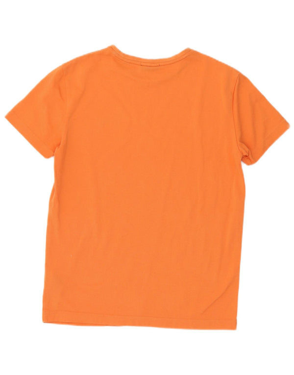 Ανδρικό T-shirt Gant Slim Fit Top Μεσαίο πορτοκαλί βαμβακερό