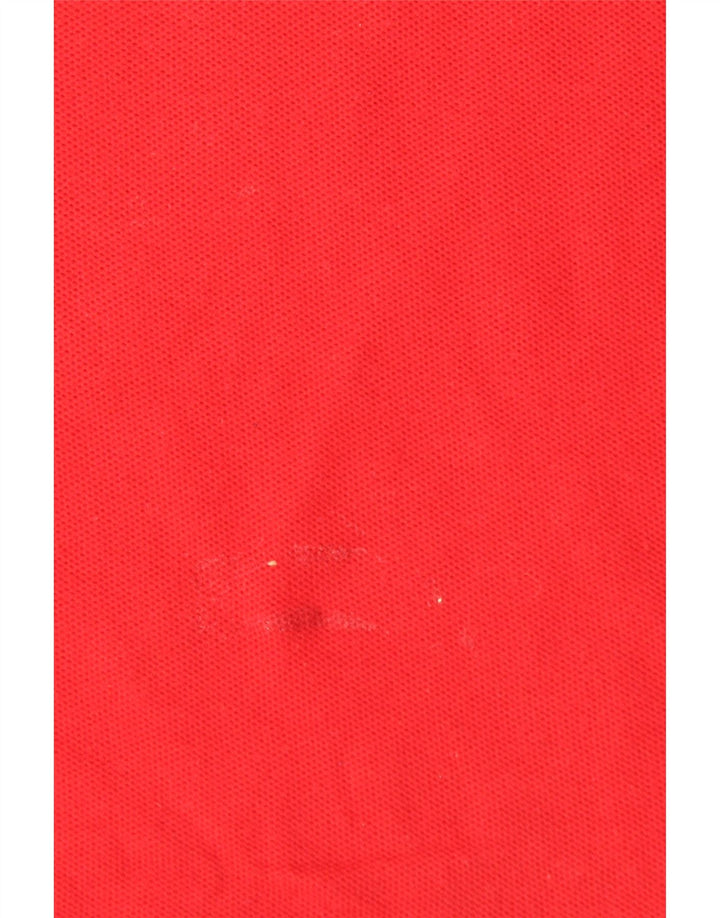 Ανδρικό πουκάμισο πόλο NIKE, μεσαίο κόκκινο βαμβακερό