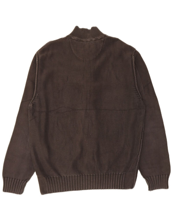 Ανδρικό πουλόβερ Napapijri Ζακέτα 3XL Γκρι βαμβακερό