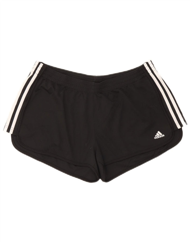 Γυναικείο αθλητικό σορτς ADIDAS Climalite UK 18 XL μαύρο πολυεστέρα