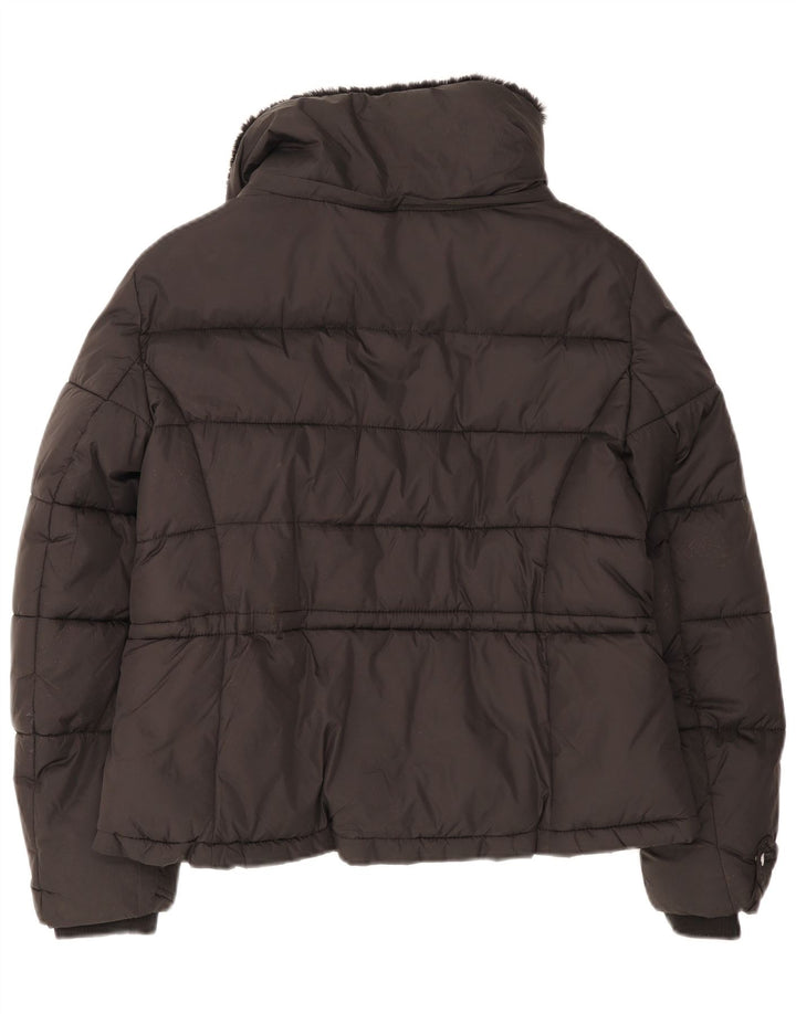 Zara Γυναικείο μπουφάν UK 16 Large Black