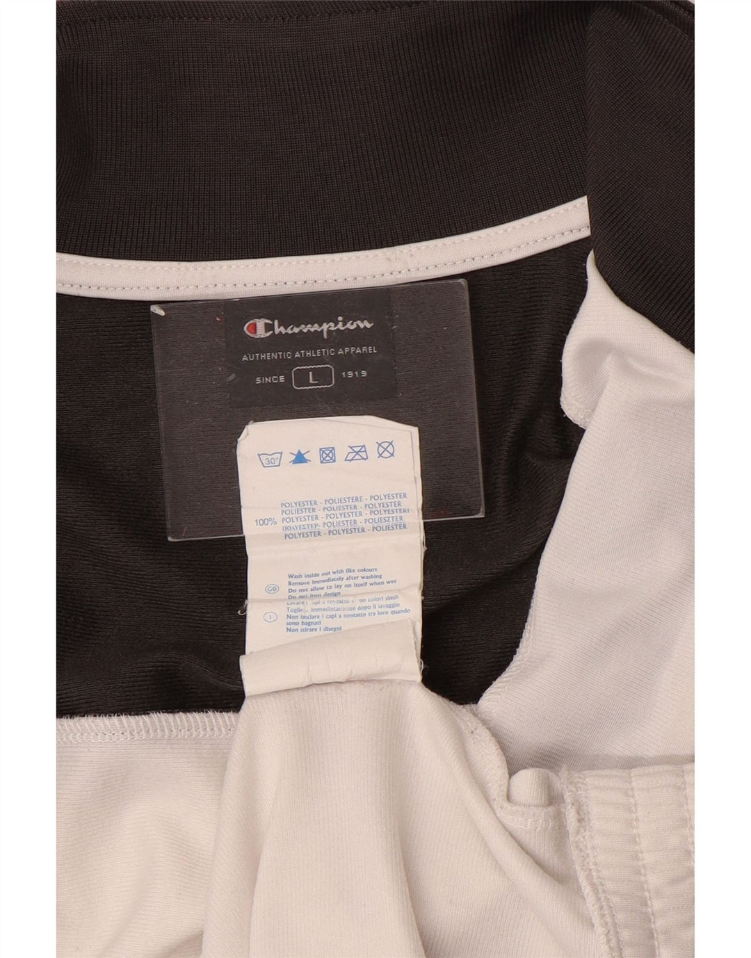 Ανδρική φόρμα Champion Top Jacket Large Black Colourblock Polyester