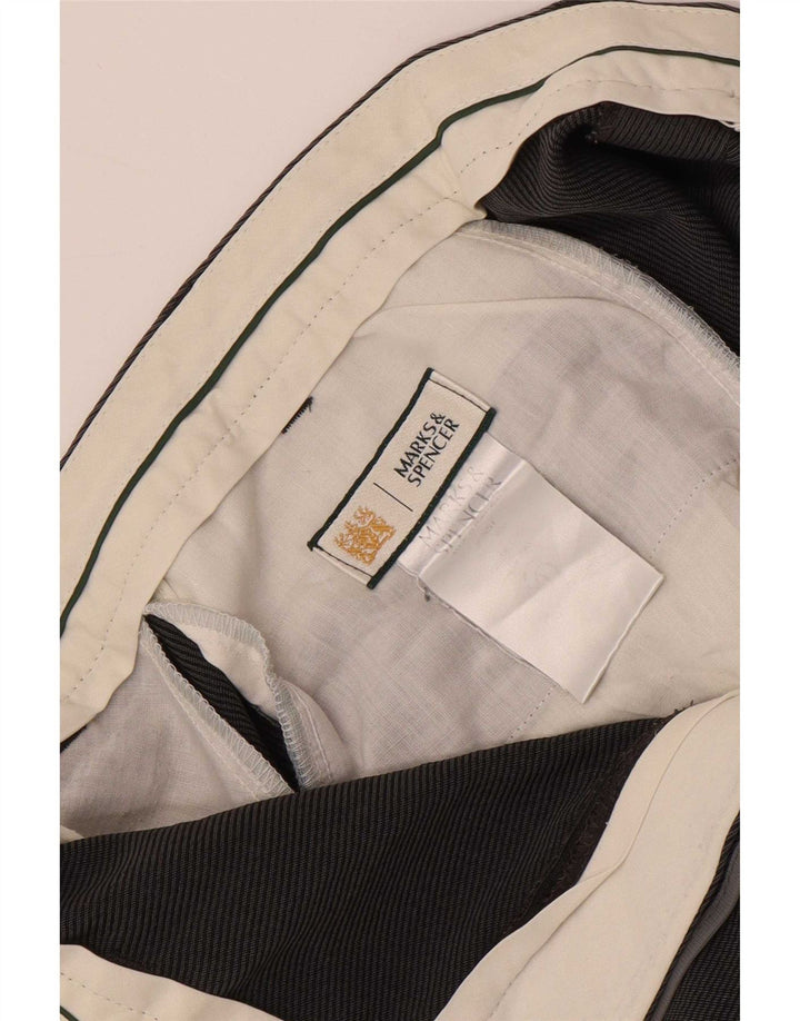 Marks & Spencer Ανδρικό κωνικό παντελόνι Chino W36 L29 Γκρι
