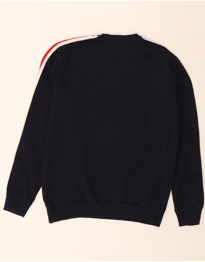 Ανδρικό φούτερ Zara Jumper Small Navy Blue Colourblock
