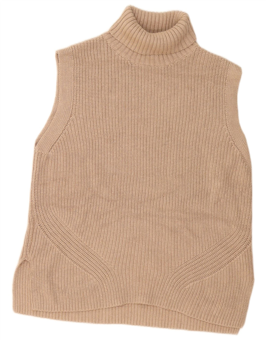 Marks & Spencer Γυναικεία Longline Oversized Vest Tank Top 10 Small Beige