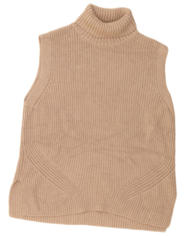 Marks & Spencer Γυναικεία Longline Oversized Vest Tank Top 10 Small Beige