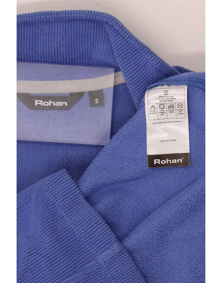 Rohan Γυναικείο φλις μπουφάν UK 10 Small Blue Polyester
