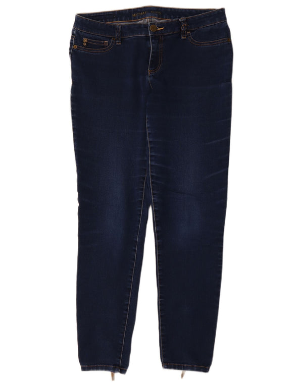 MICHAEL KORS Γυναικείο Skinny Jeans US 8 Medium W29 L29 Navy Blue Cotton