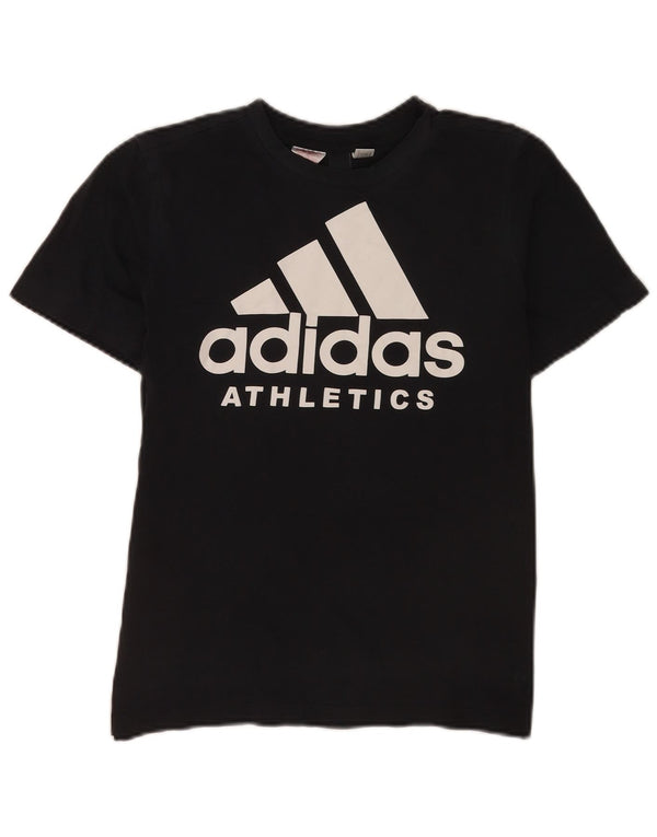 Γυναικείο γραφικό μπλουζάκι Adidas Top UK 8 Small Navy Blue Sports