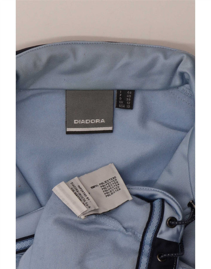 Γυναικεία αθλητική φόρμα Diadora Top Jacket UK 12 Medium Blue Colorblock Polyester