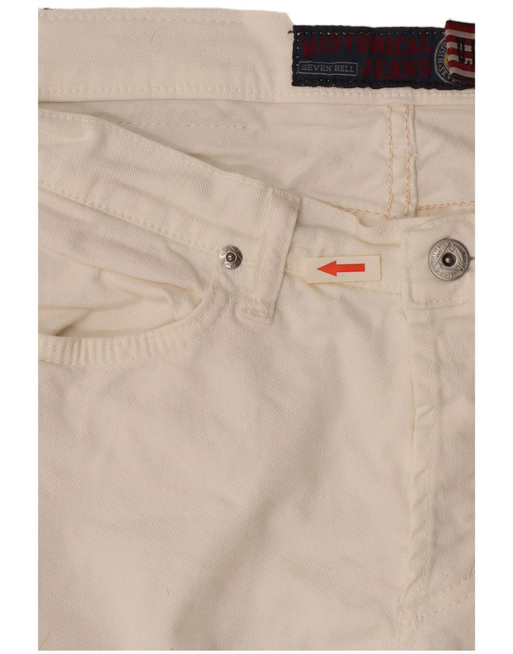 Roy Rogers Γυναικείο Low Skinny Jeans W30 L32 Λευκό