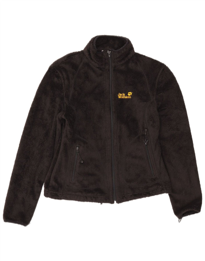 Jack Wolfskin Γυναικείο Fleece Jacket UK 10 Small Black Polyester