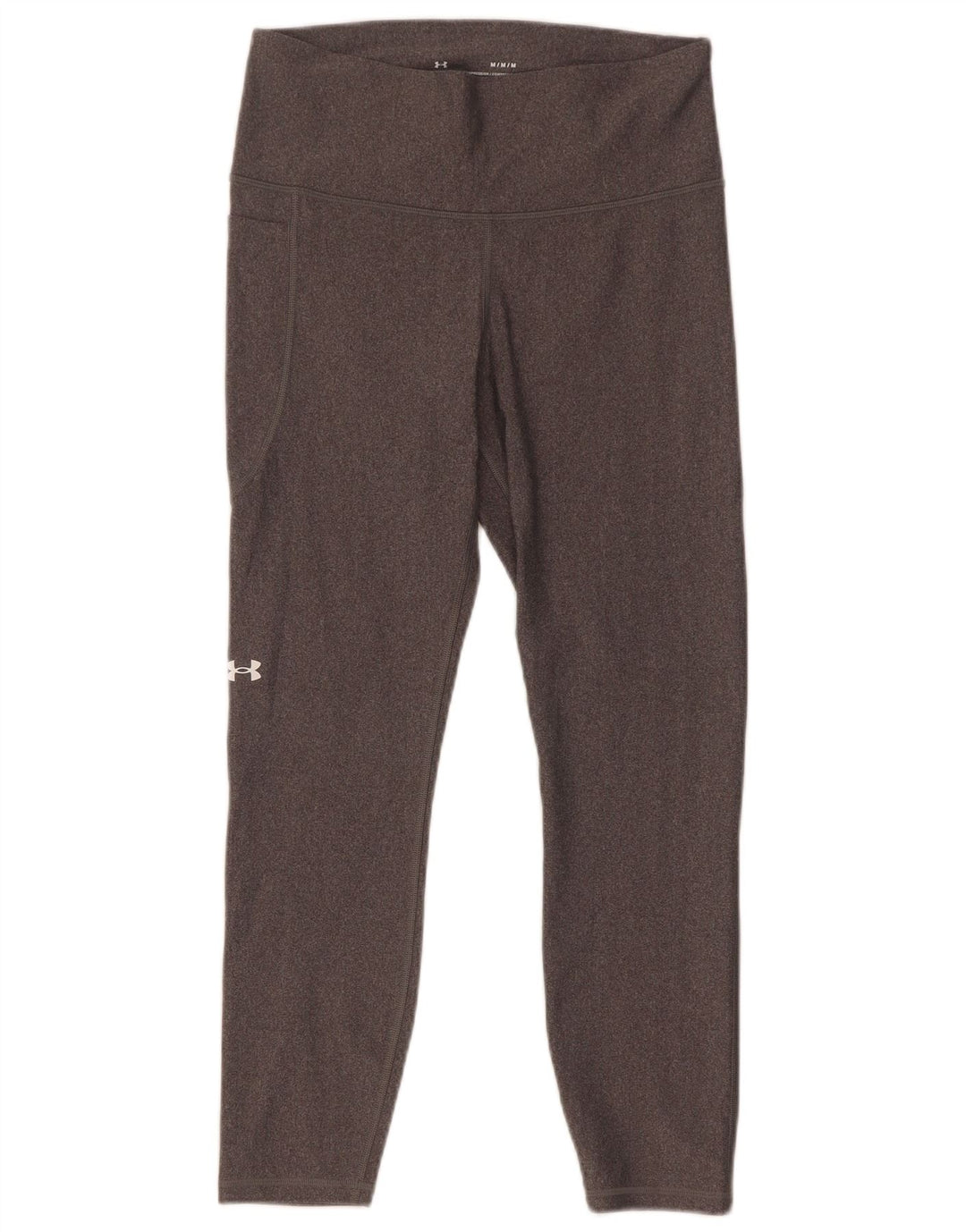 Under Armour Γυναικεία Crop κολάν UK 12 Medium Grey