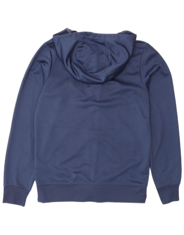 Ανδρικό πουλόβερ με κουκούλα με φερμουάρ Nike Small Sports σε μπλε ναυτικό πολυεστέρα