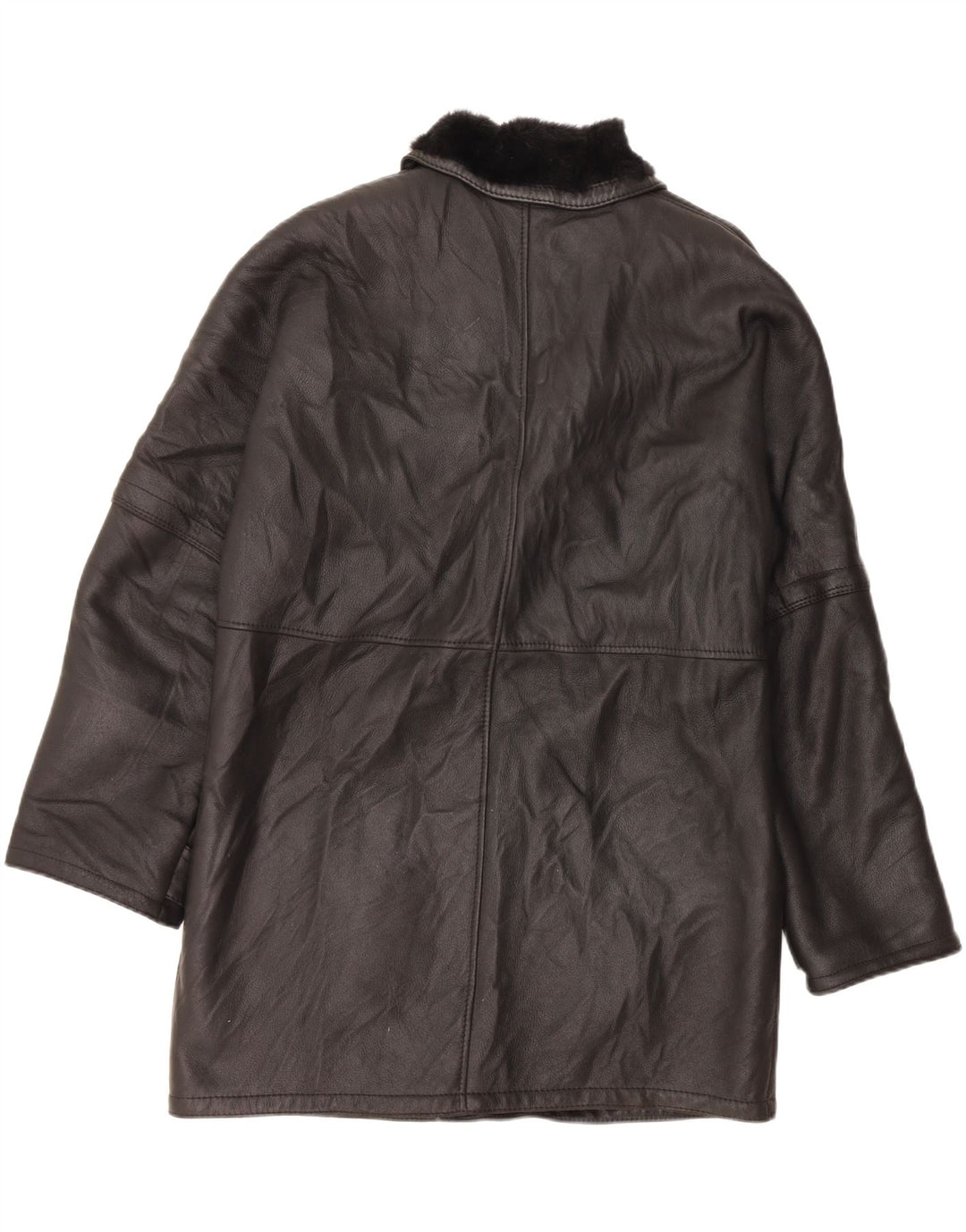 Ανδρικό παλτό VINTAGE Shearling IT 52 XL Black Shearling