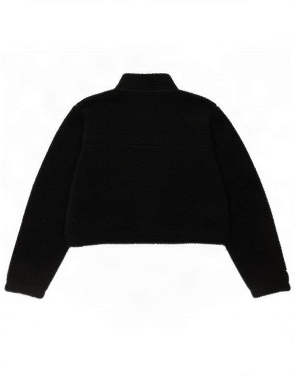 Nike Γυναικείο Therma-Fit Loose Fit 1/4 Zip Fleece Jacket UK 16 Large Black