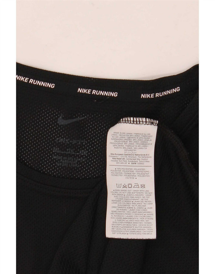 Ανδρικό T-shirt Nike Dri Fit Top 2XL μαύρο πολυεστέρα