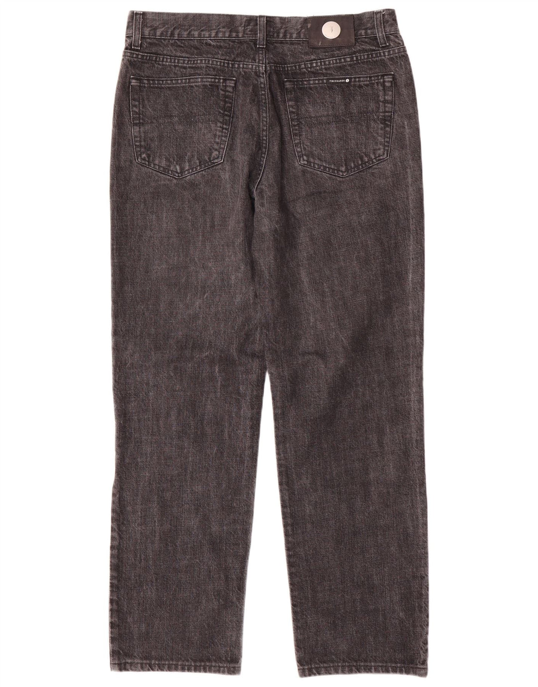 Ανδρικό τζιν Trussardi ίσιο W36 L32 Γκρι βαμβακερό
