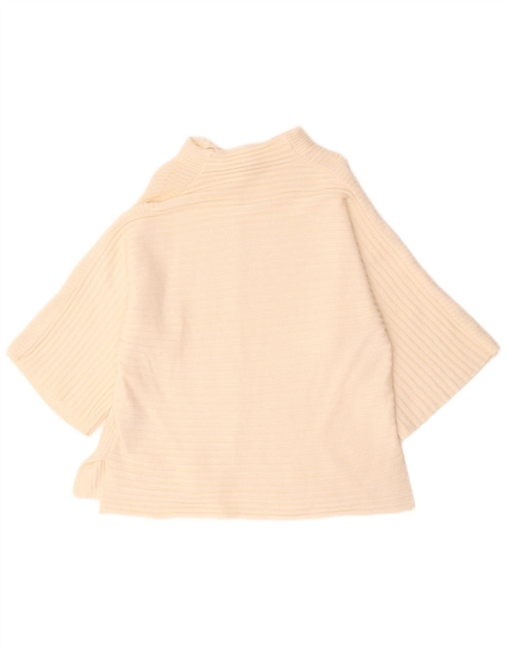 Marks & Spencer Γυναικείο πουλόβερ με λαιμό χελώνα UK 10 Small Off White