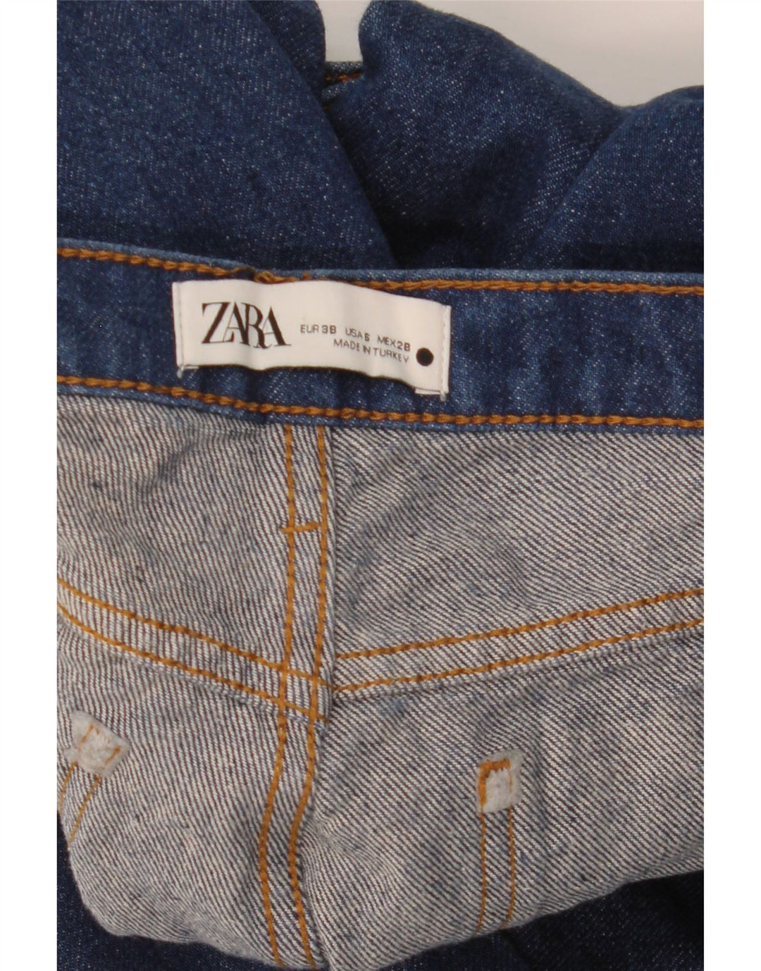 ZARA Γυναικείο Τζιν μποτάκι EU 38 Small W28 L34 Μπλε